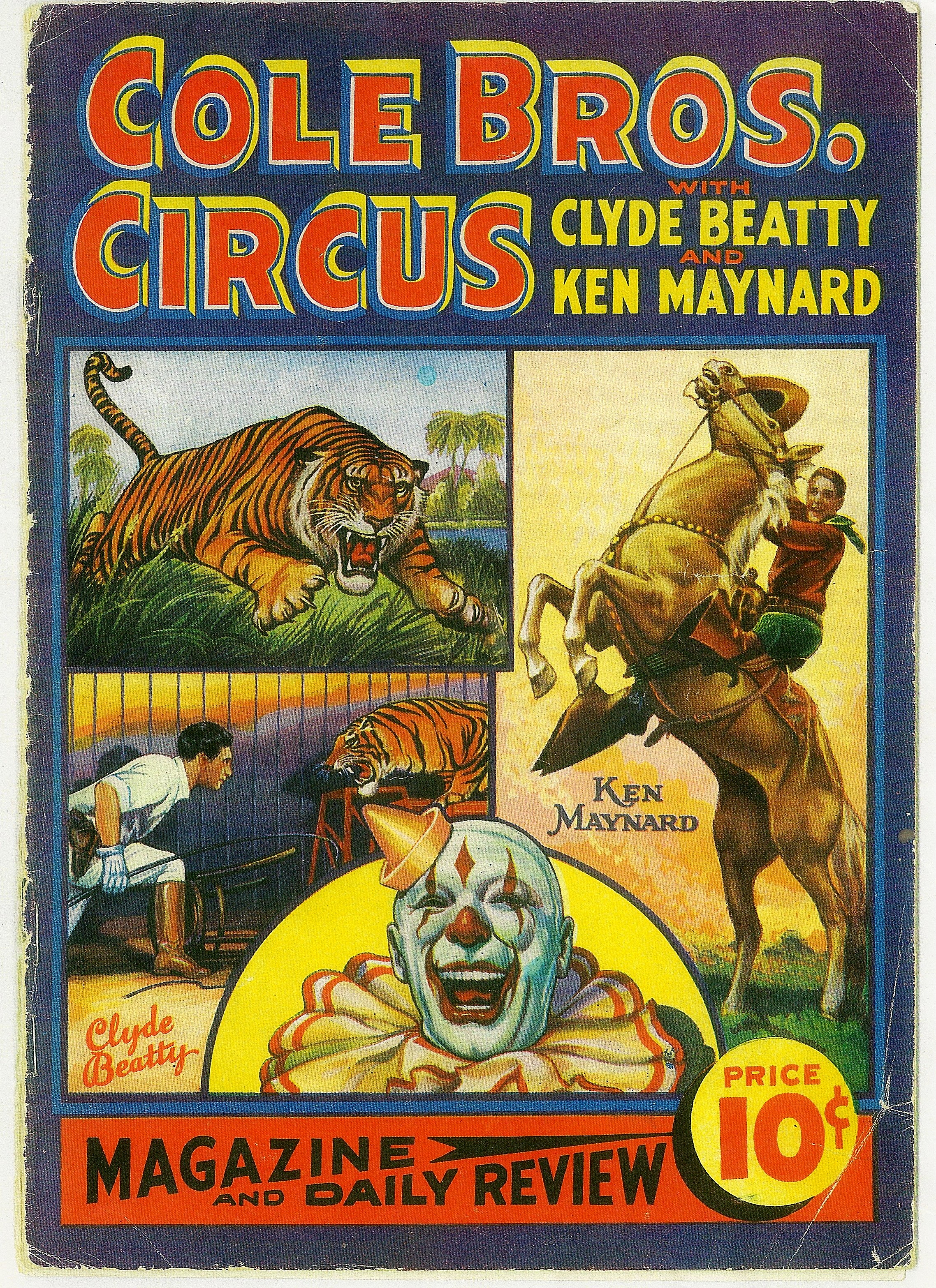 The Circus Blog » Cole Bros Circus 1937 #1